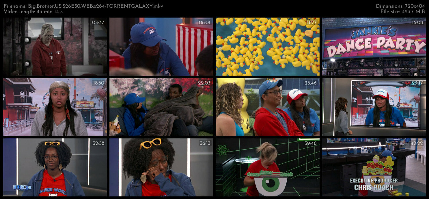 Big Brother US S26E30 WEB x264 TORRENTGALAXY