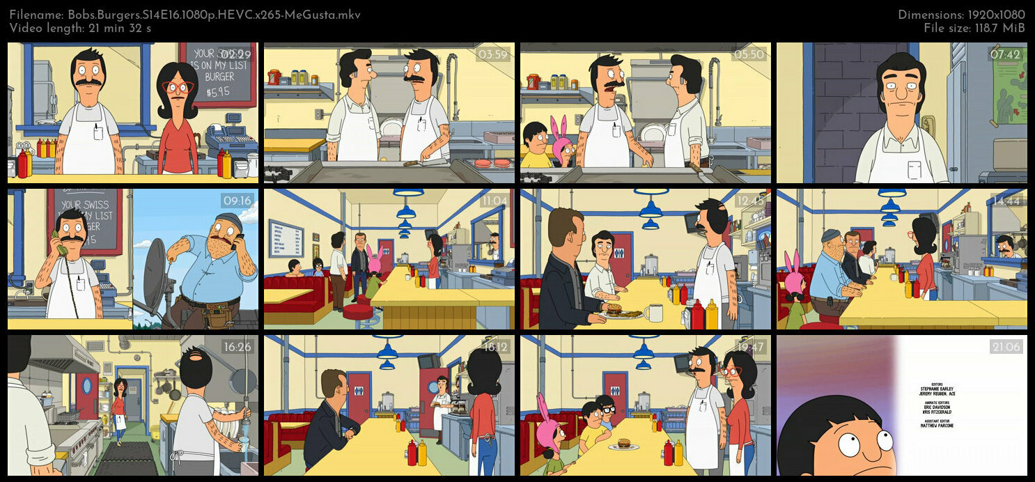 Bobs Burgers S14E16 1080p HEVC x265 MeGusta TGx