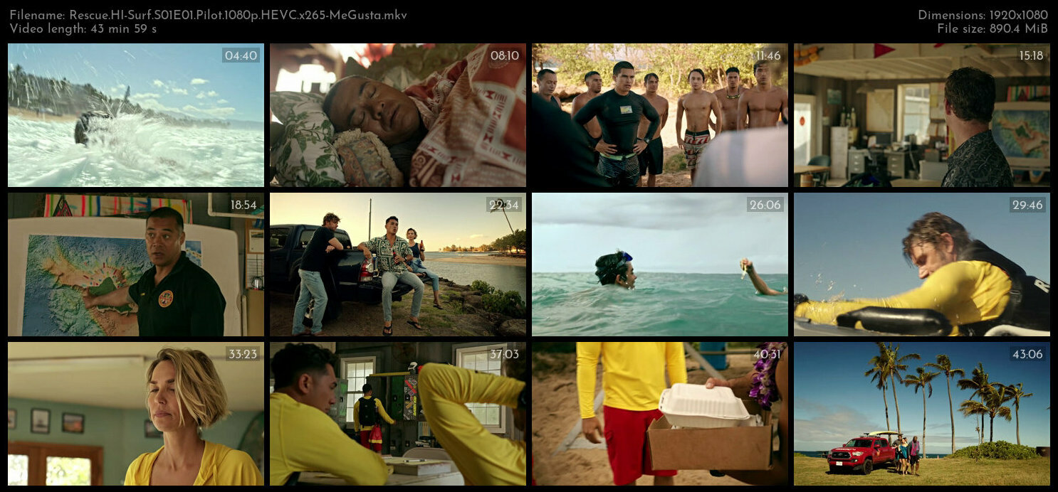 Rescue HI Surf S01E01 Pilot 1080p HEVC x265 MeGusta TGx