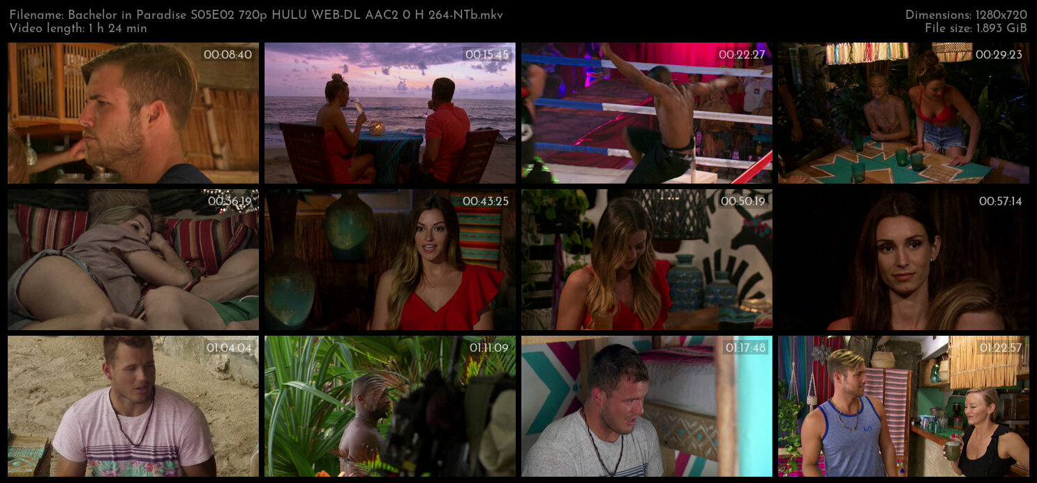 Bachelor in Paradise S05E02 720p HULU WEB DL AAC2 0 H 264 NTb TGx