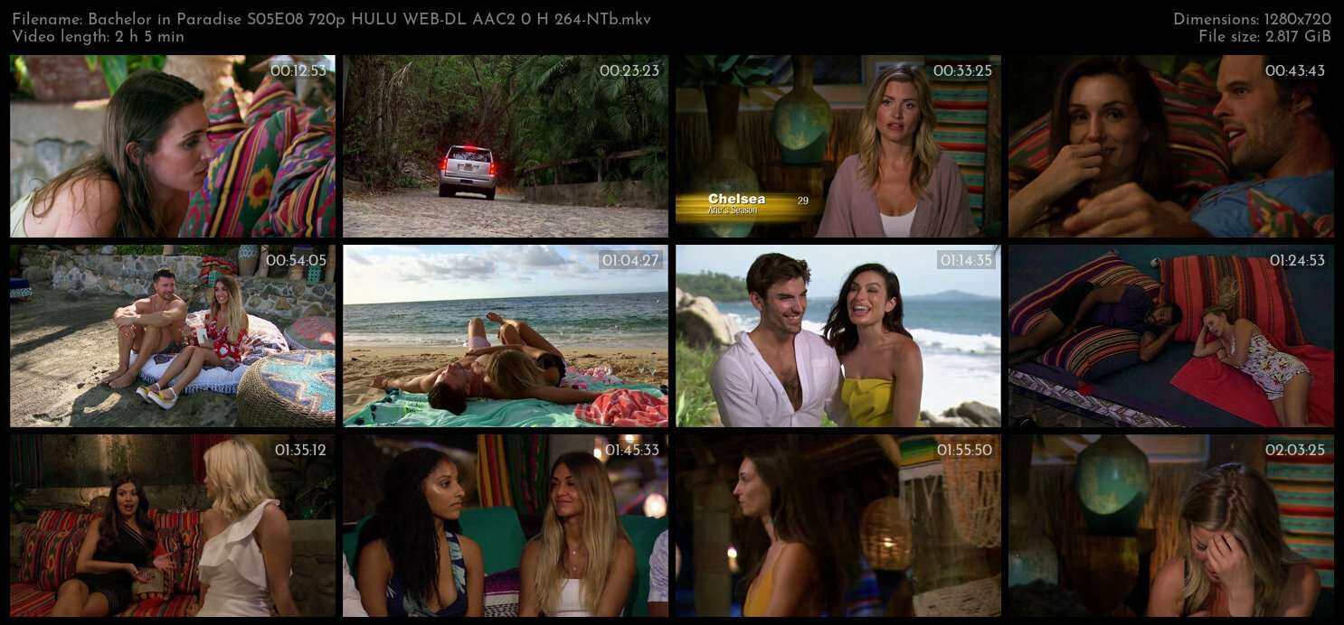 Bachelor in Paradise S05E08 720p HULU WEB DL AAC2 0 H 264 NTb TGx