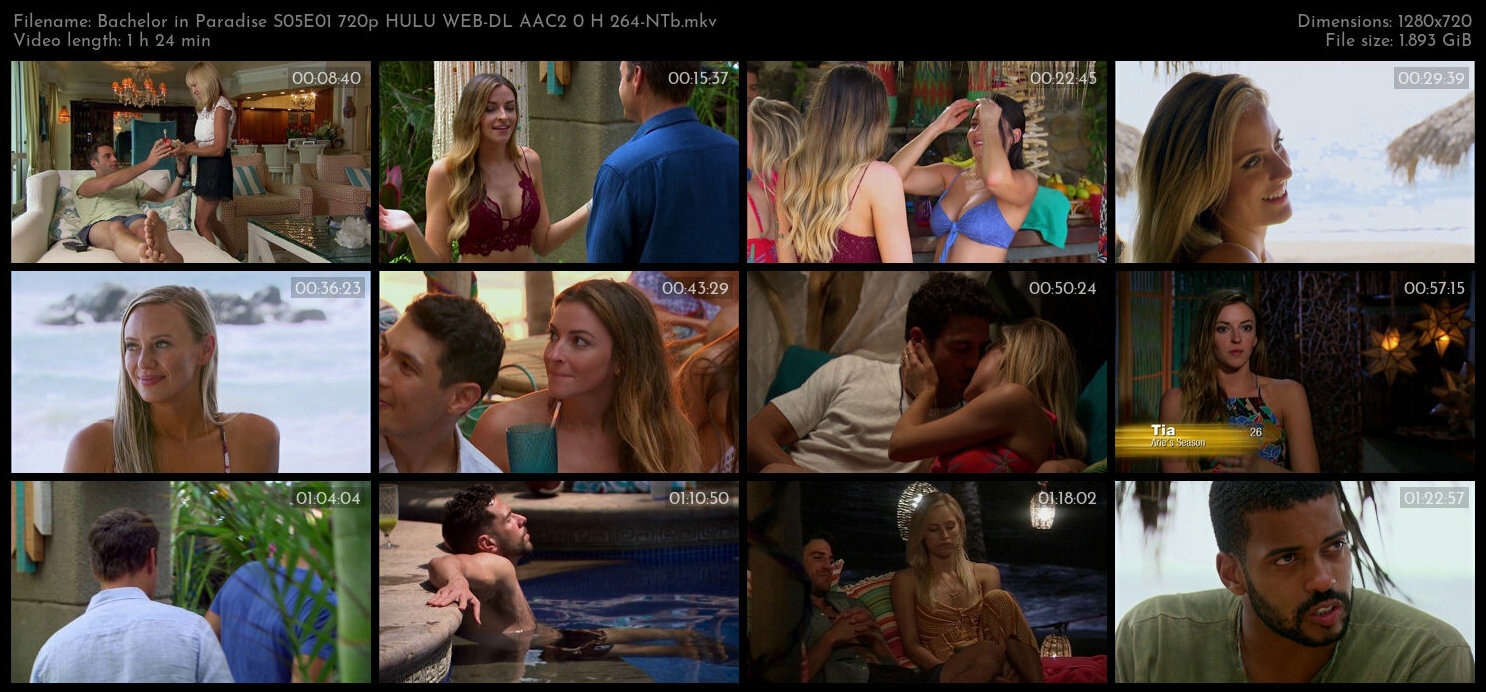 Bachelor in Paradise S05E01 720p HULU WEB DL AAC2 0 H 264 NTb TGx