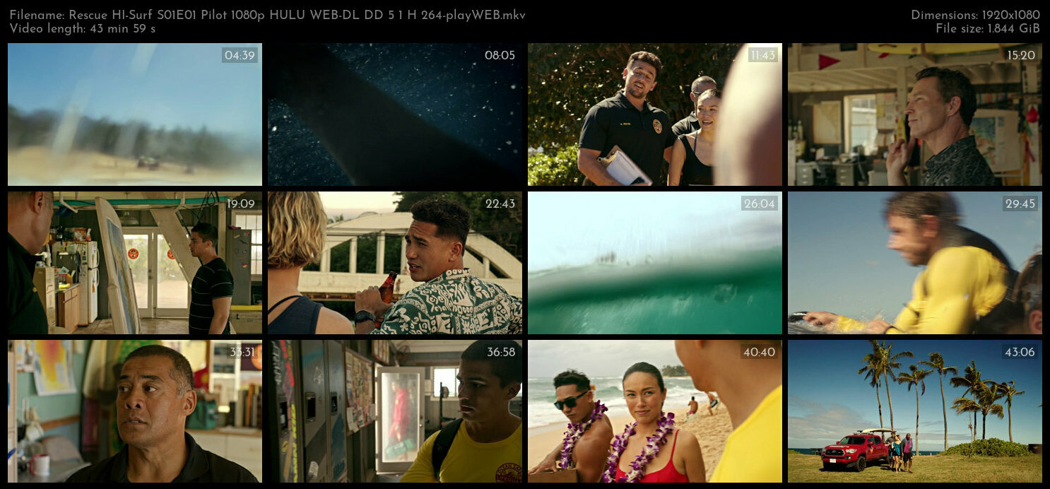 Rescue HI Surf S01E01 Pilot 1080p HULU WEB DL DD 5 1 H 264 playWEB TGx