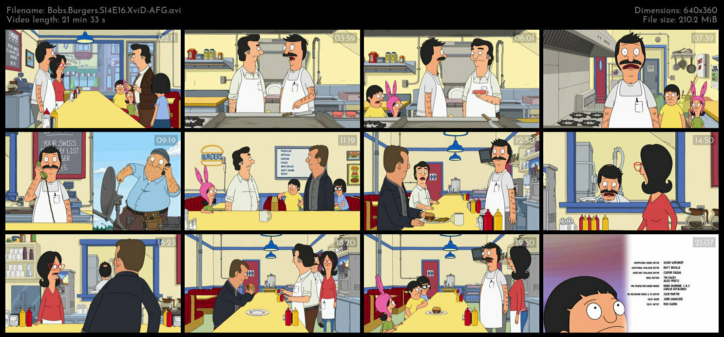 Bobs Burgers S14E16 XviD AFG TGx