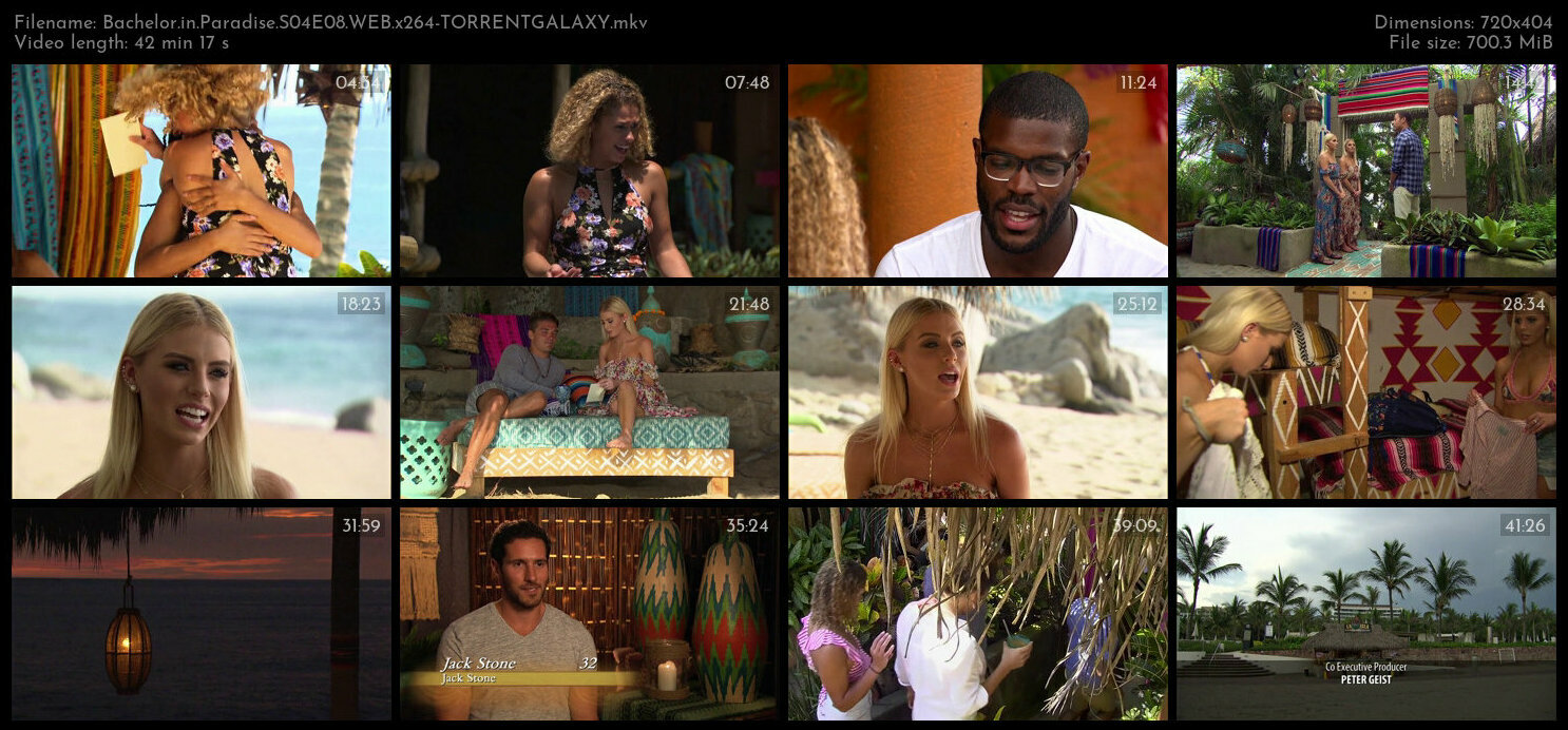 Bachelor in Paradise S04E08 WEB x264 TORRENTGALAXY