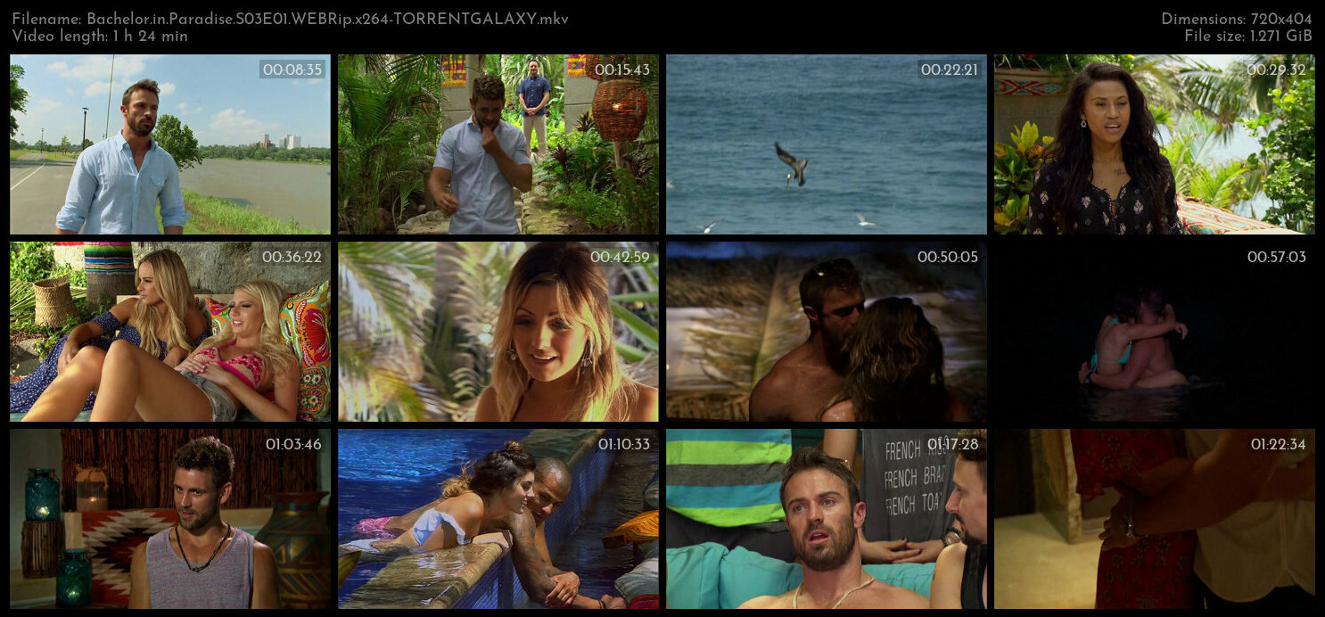 Bachelor in Paradise S03E01 WEBRip x264 TORRENTGALAXY