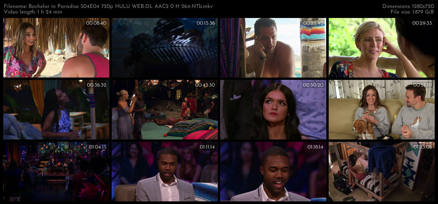 Bachelor in Paradise S04E04 720p HULU WEB DL AAC2 0 H 264 NTb TGx