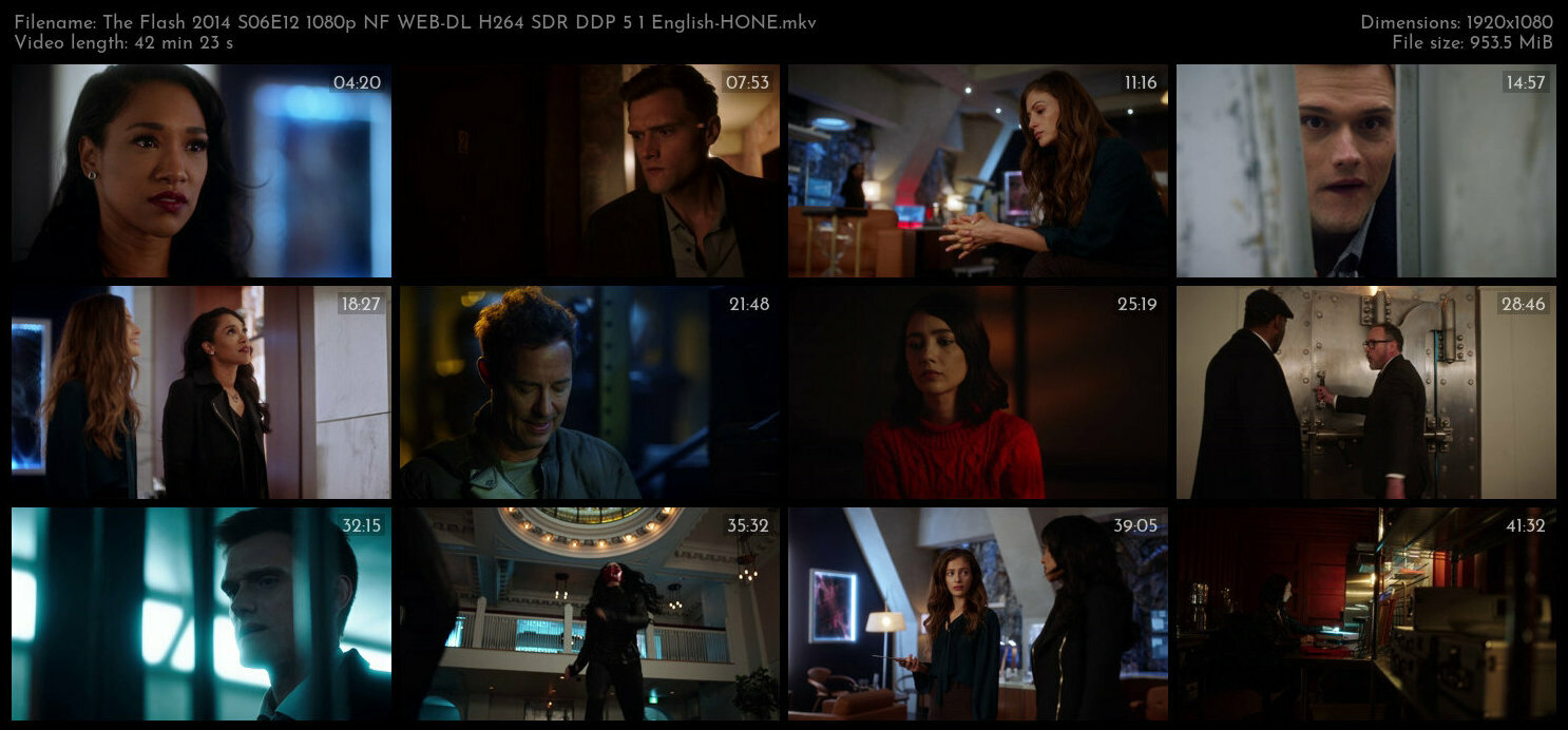 The Flash 2014 S06E12 1080p NF WEB DL H264 SDR DDP 5 1 English HONE TGx