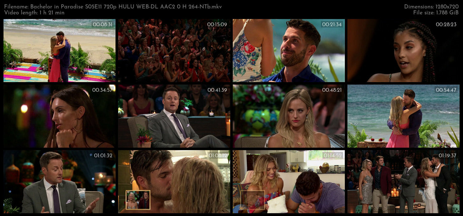 Bachelor in Paradise S05E11 720p HULU WEB DL AAC2 0 H 264 NTb TGx