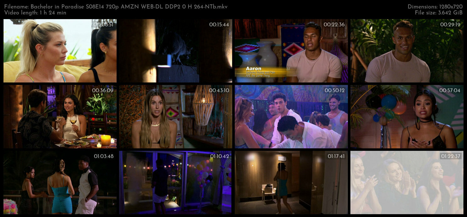 Bachelor in Paradise S08E14 720p AMZN WEB DL DDP2 0 H 264 NTb TGx