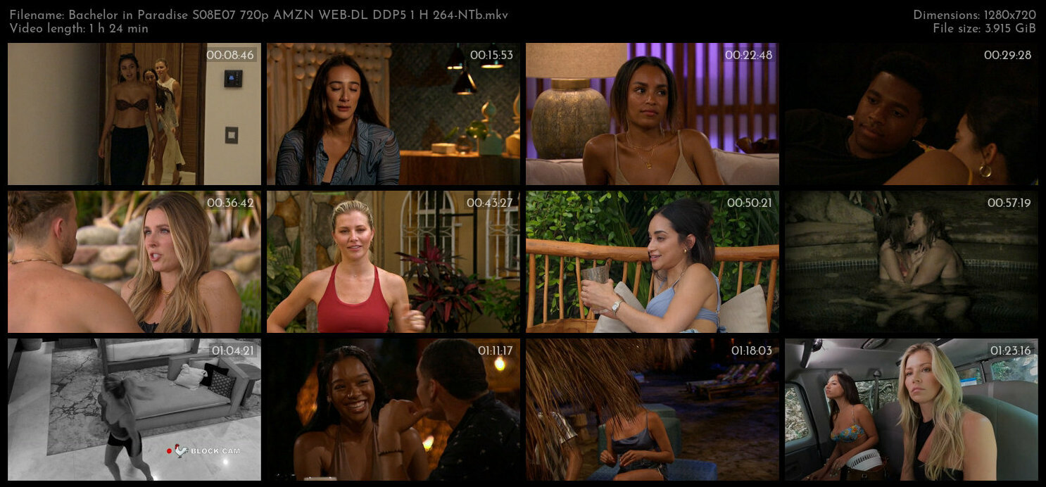 Bachelor in Paradise S08E07 720p AMZN WEB DL DDP5 1 H 264 NTb TGx