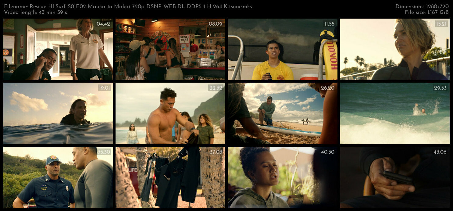 Rescue HI Surf S01E02 Mauka to Makai 720p DSNP WEB DL DDP5 1 H 264 Kitsune TGx