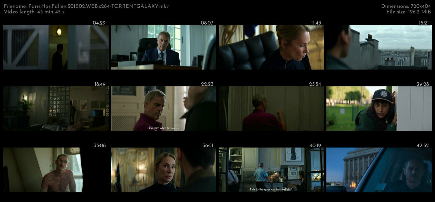 Paris Has Fallen S01E02 WEB x264 TORRENTGALAXY