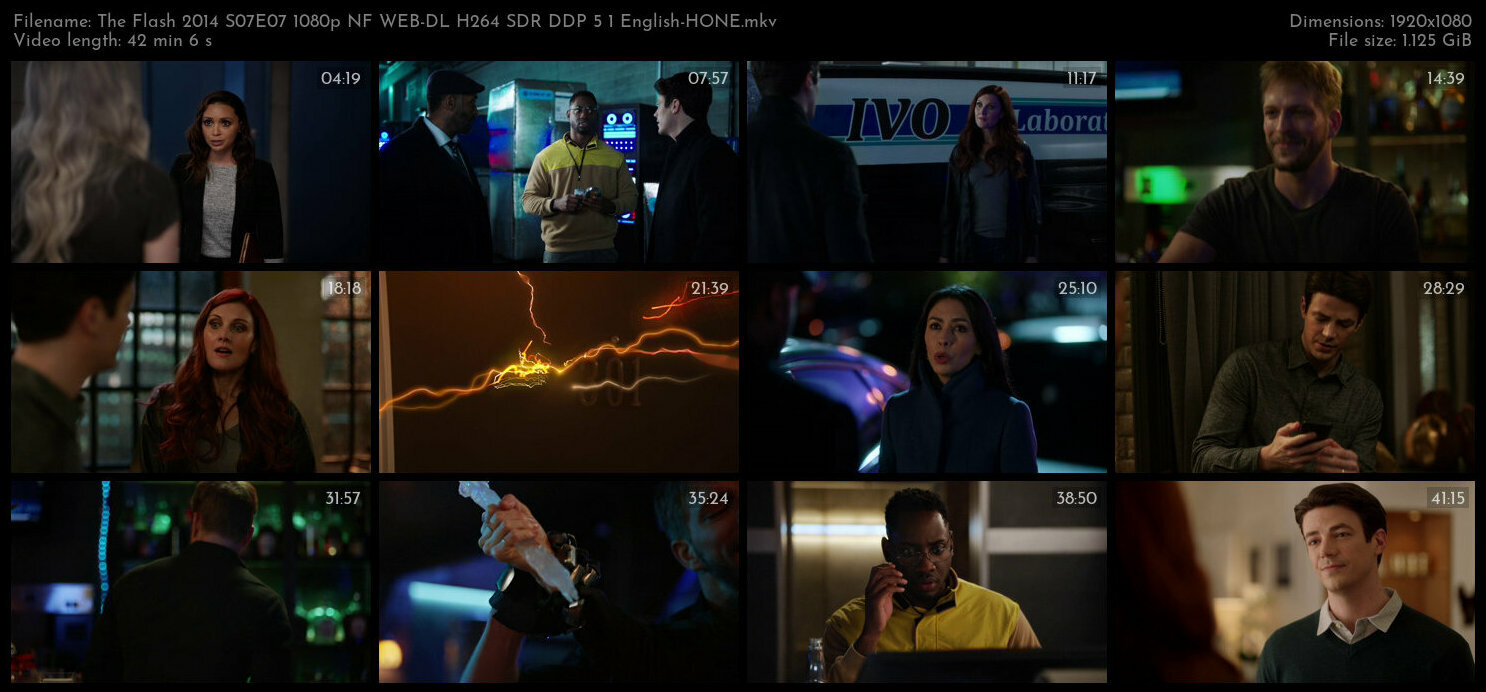 The Flash 2014 S07E07 1080p NF WEB DL H264 SDR DDP 5 1 English HONE TGx