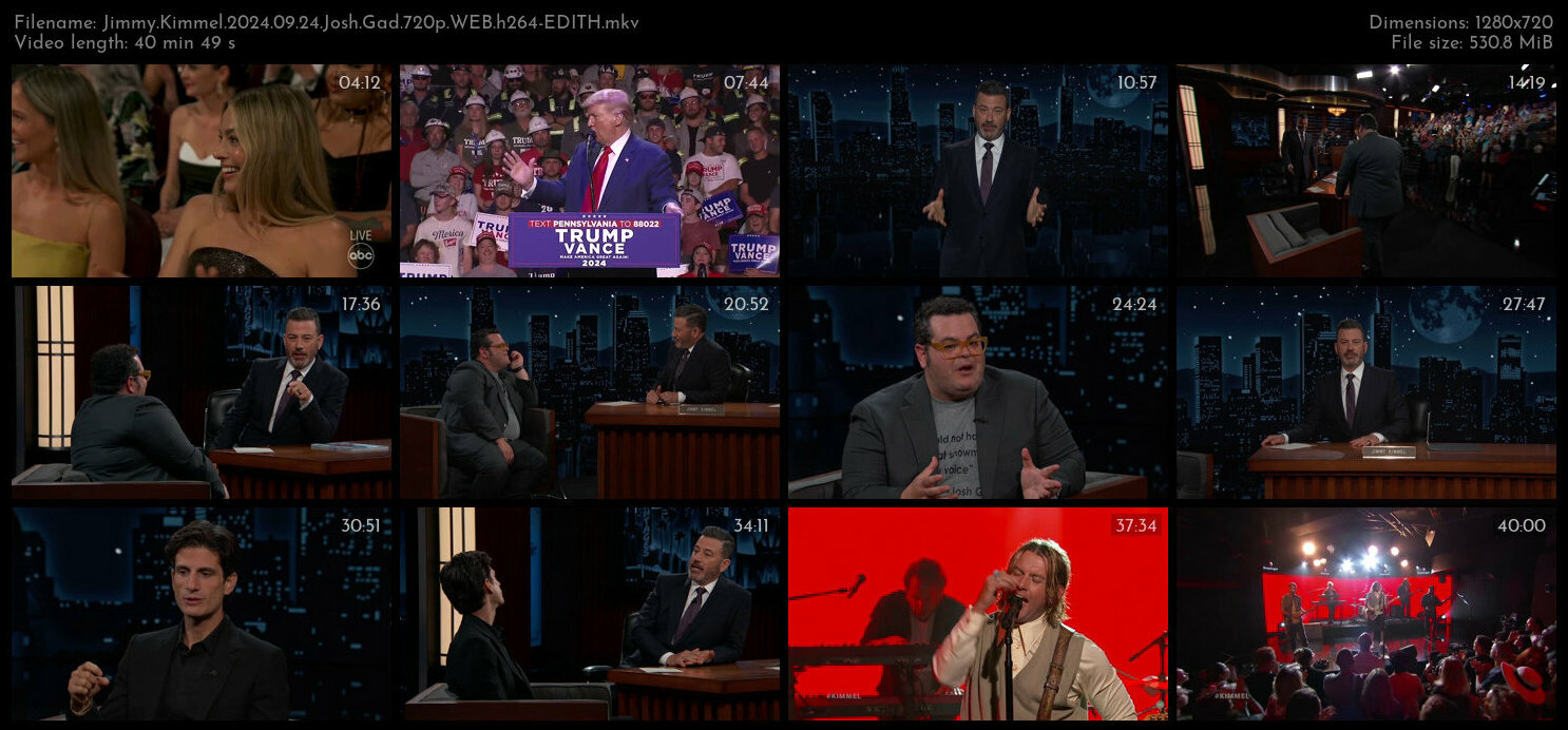 Jimmy Kimmel 2024 09 24 Josh Gad 720p WEB h264 EDITH TGx