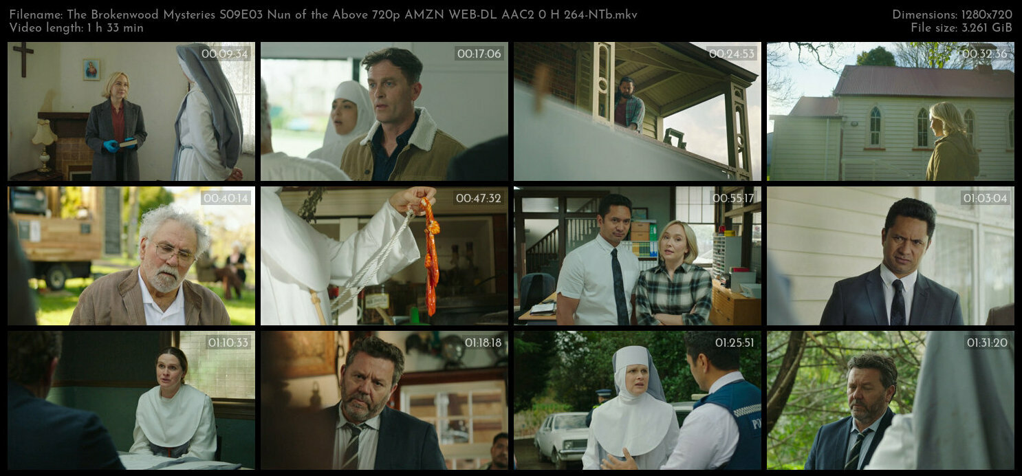 The Brokenwood Mysteries S09E03 Nun of the Above 720p AMZN WEB DL AAC2 0 H 264 NTb TGx