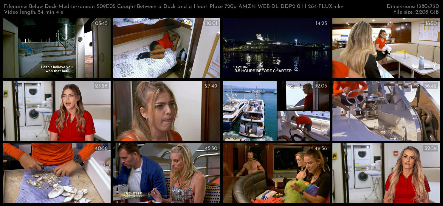 Below Deck Mediterranean S09E05 Caught Between a Dock and a Heart Place 720p AMZN WEB DL DDP2 0 H 26