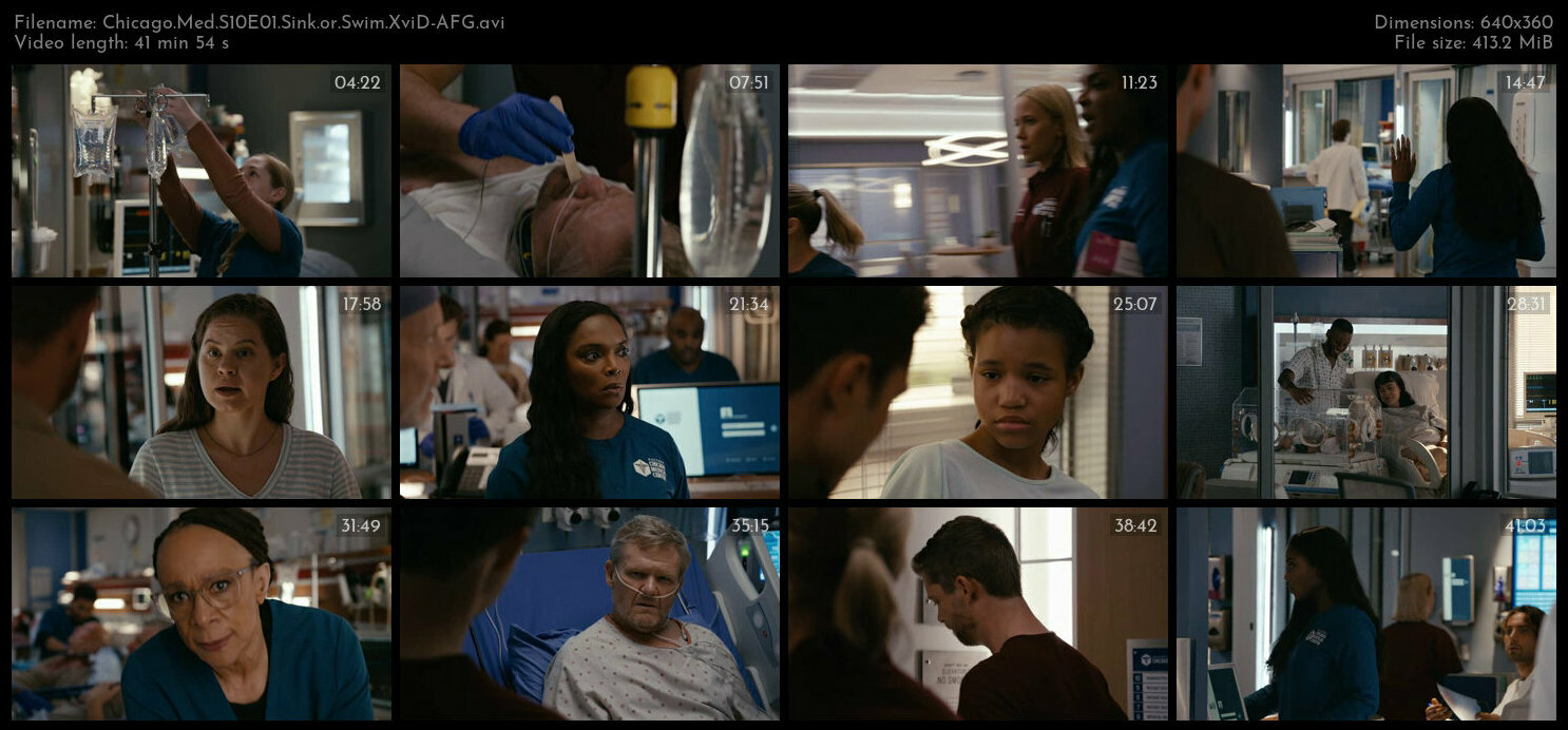 Chicago Med S10E01 Sink or Swim XviD AFG TGx