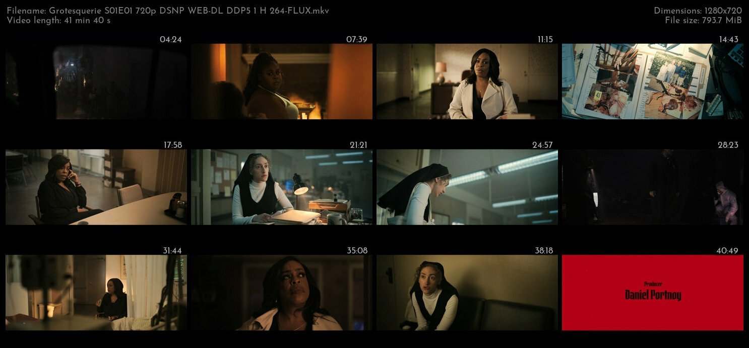 Grotesquerie S01E01 720p DSNP WEB DL DDP5 1 H 264 FLUX TGx