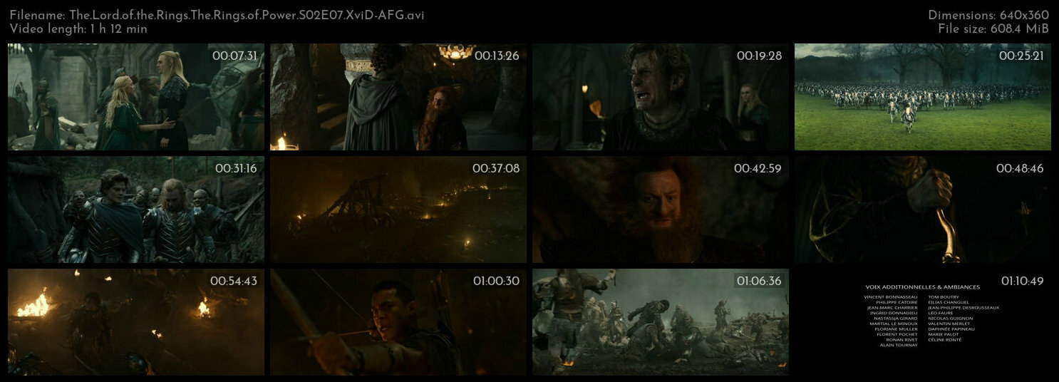 The Lord of the Rings The Rings of Power S02E07 XviD AFG TGx