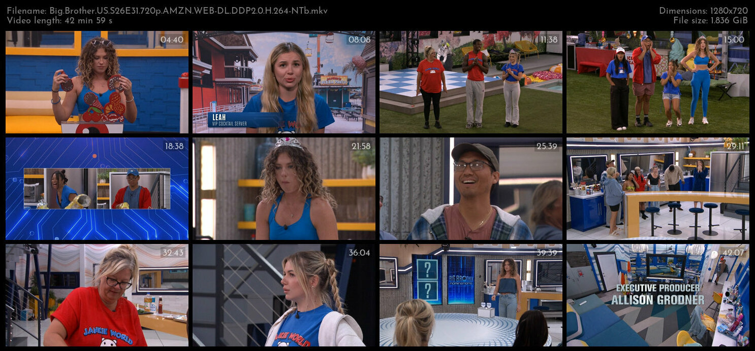 Big Brother US S26E31 720p AMZN WEB DL DDP2 0 H 264 NTb TGx