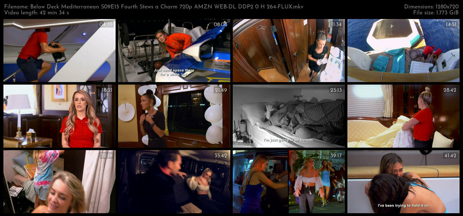 Below Deck Mediterranean S09E15 Fourth Stews a Charm 720p AMZN WEB DL DDP2 0 H 264 FLUX TGx