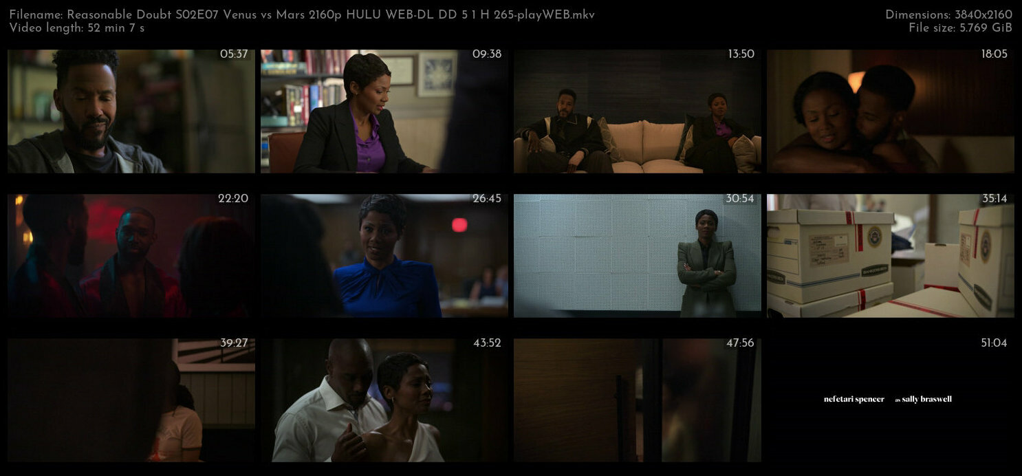 Reasonable Doubt S02E07 Venus vs Mars 2160p HULU WEB DL DD 5 1 H 265 playWEB TGx