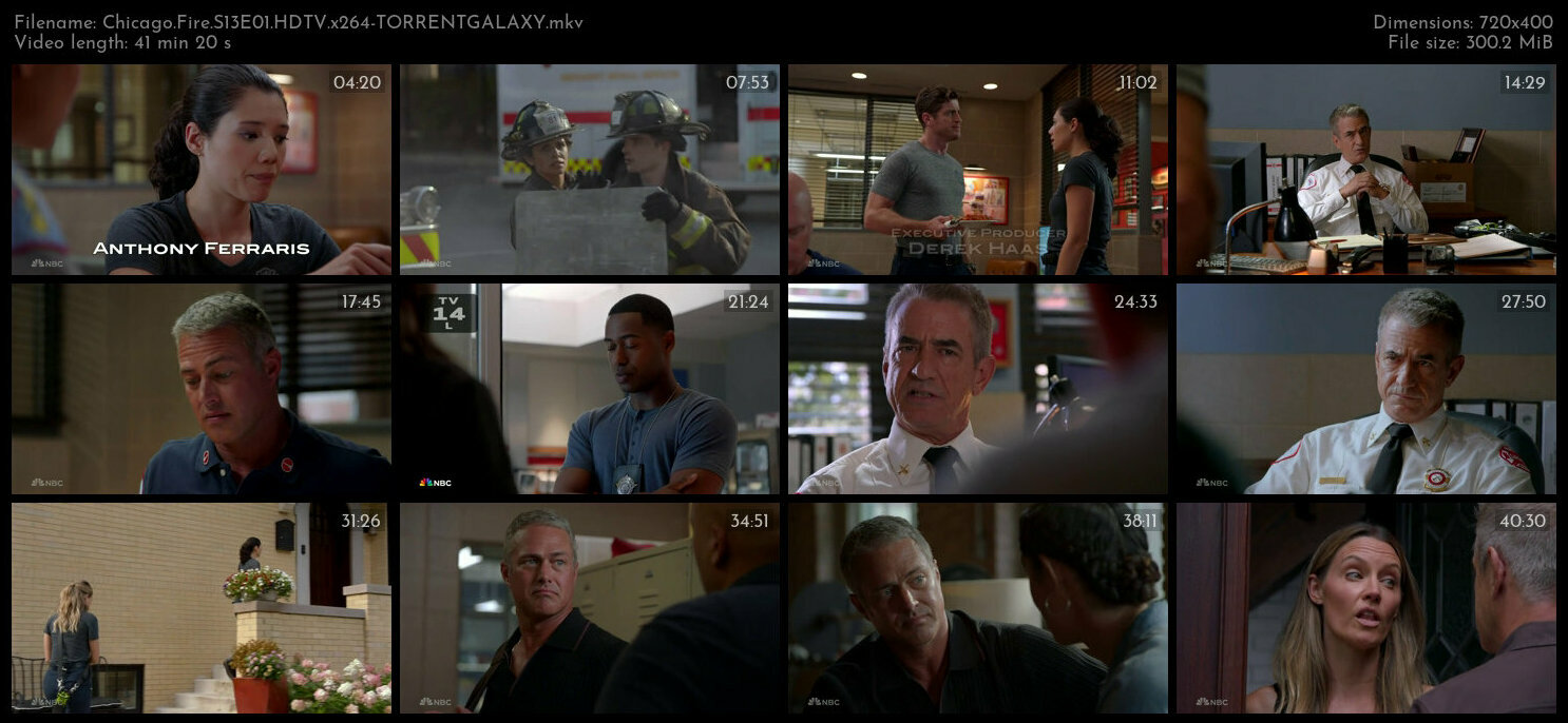 Chicago Fire S13E01 HDTV x264 TORRENTGALAXY