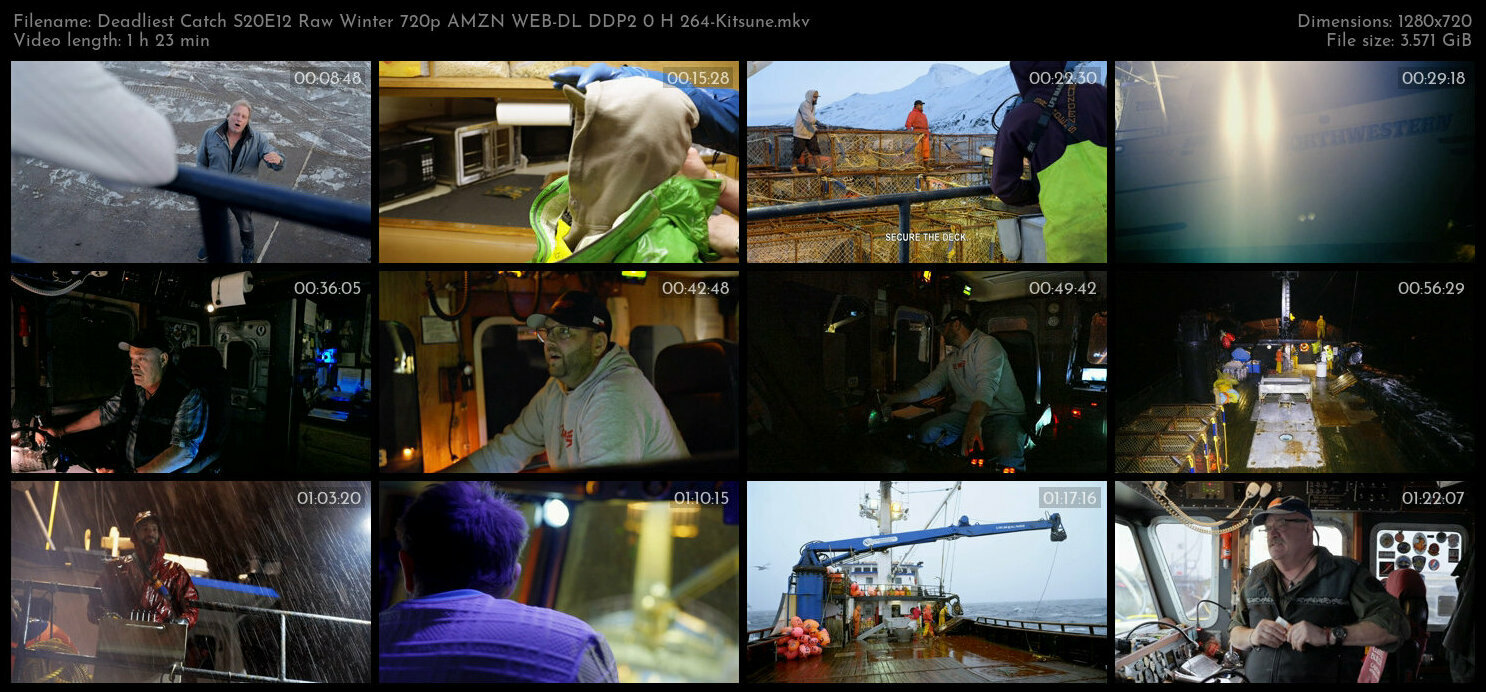 Deadliest Catch S20E12 Raw Winter 720p AMZN WEB DL DDP2 0 H 264 Kitsune TGx