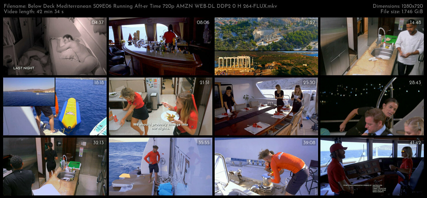 Below Deck Mediterranean S09E06 Running Aft er Time 720p AMZN WEB DL DDP2 0 H 264 FLUX TGx