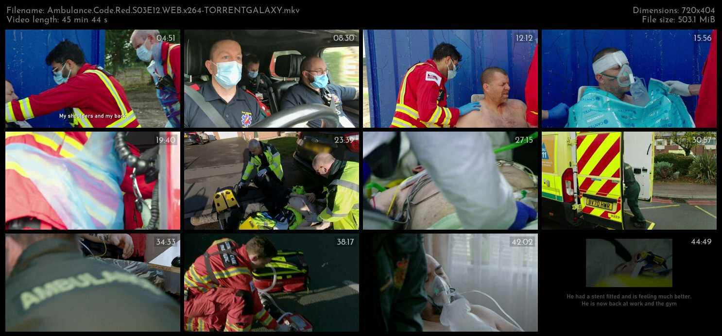 Ambulance Code Red S03E12 WEB x264 TORRENTGALAXY