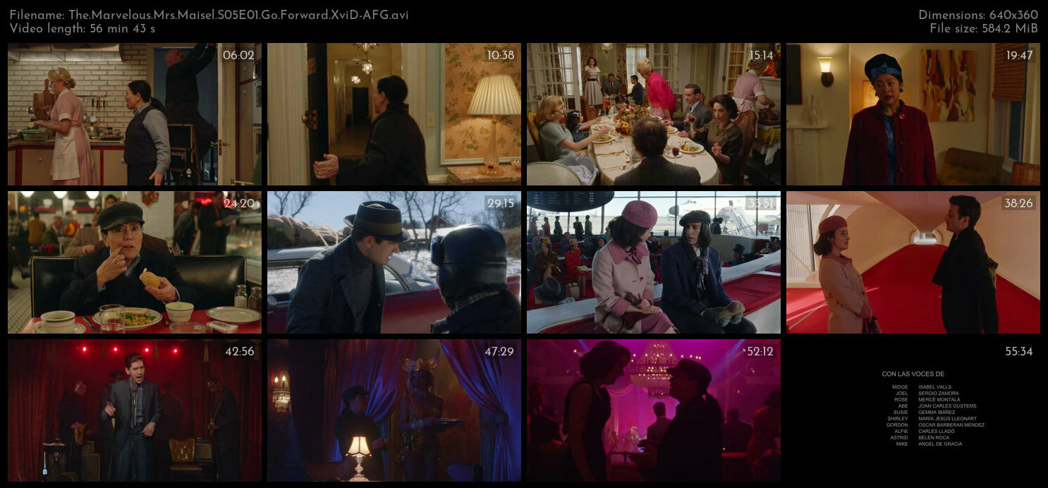 The Marvelous Mrs Maisel S05E01 Go Forward XviD AFG TGx