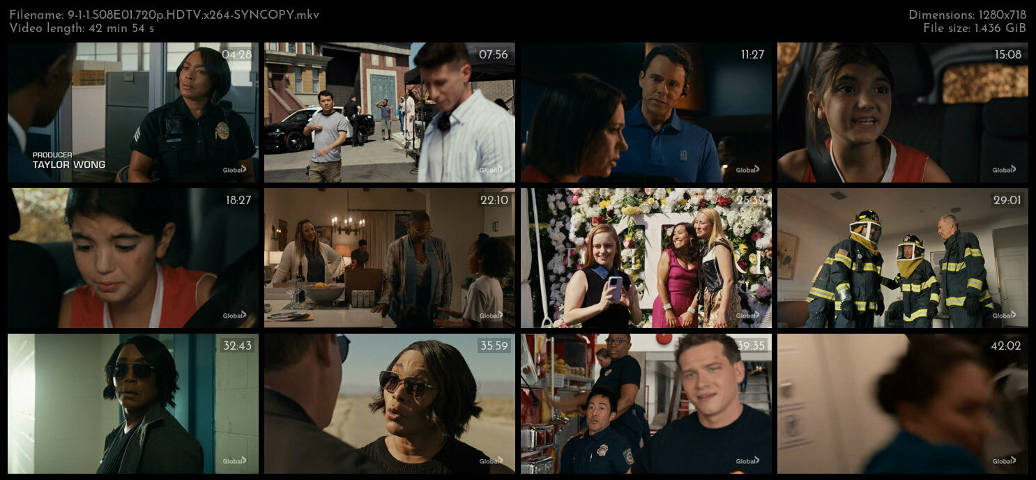 9 1 1 S08E01 720p HDTV x264 SYNCOPY TGx