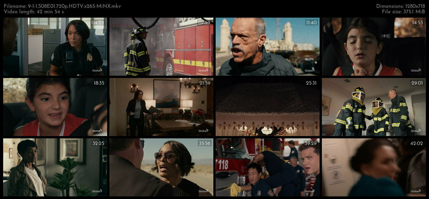 9 1 1 S08E01 720p HDTV x265 MiNX TGx