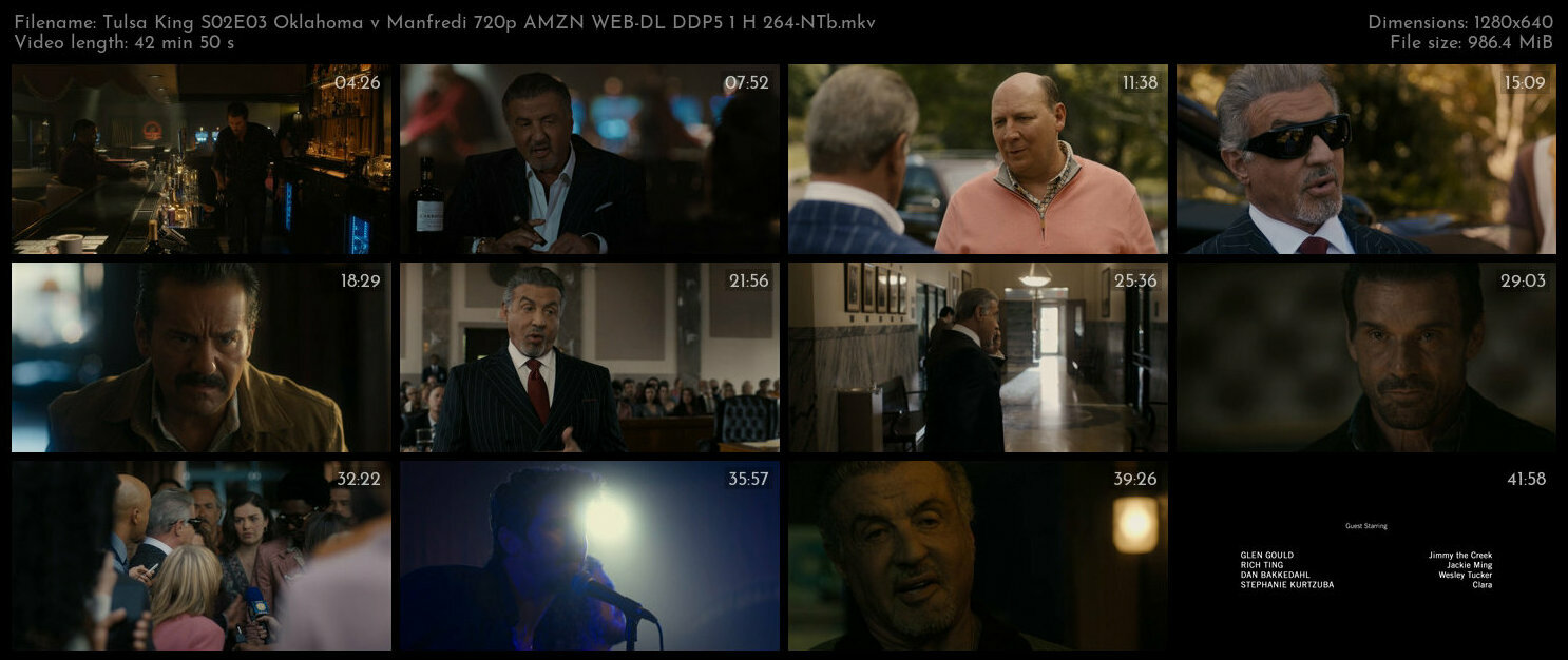 Tulsa King S02E03 Oklahoma v Manfredi 720p AMZN WEB DL DDP5 1 H 264 NTb TGx