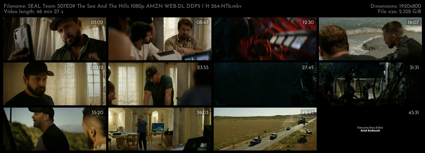 SEAL Team S07E09 The Sea And The Hills 1080p AMZN WEB DL DDP5 1 H 264 NTb TGx