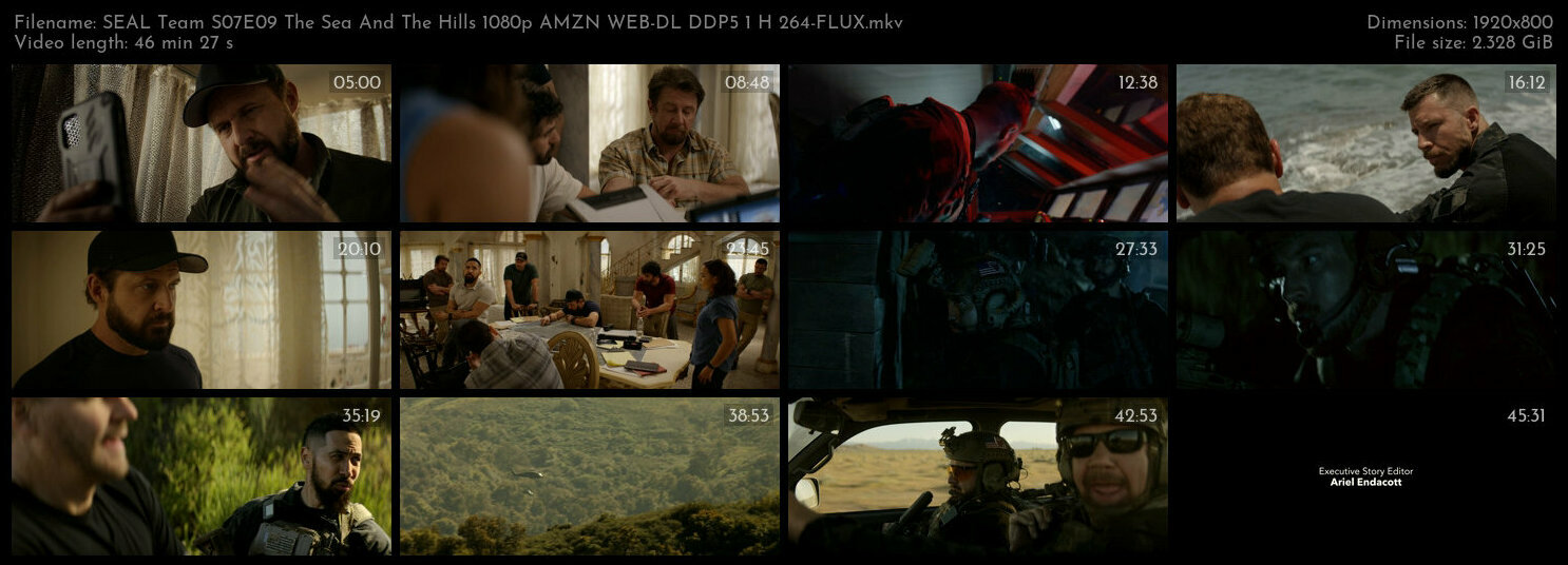 SEAL Team S07E09 The Sea And The Hills 1080p AMZN WEB DL DDP5 1 H 264 FLUX TGx