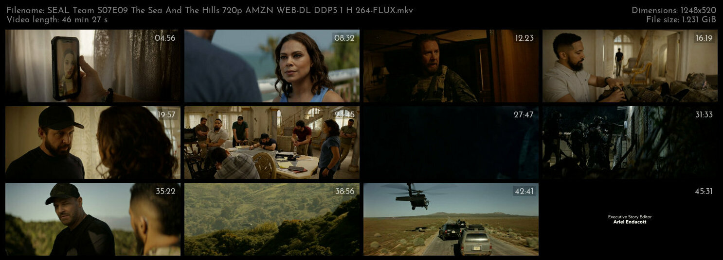 SEAL Team S07E09 The Sea And The Hills 720p AMZN WEB DL DDP5 1 H 264 FLUX TGx