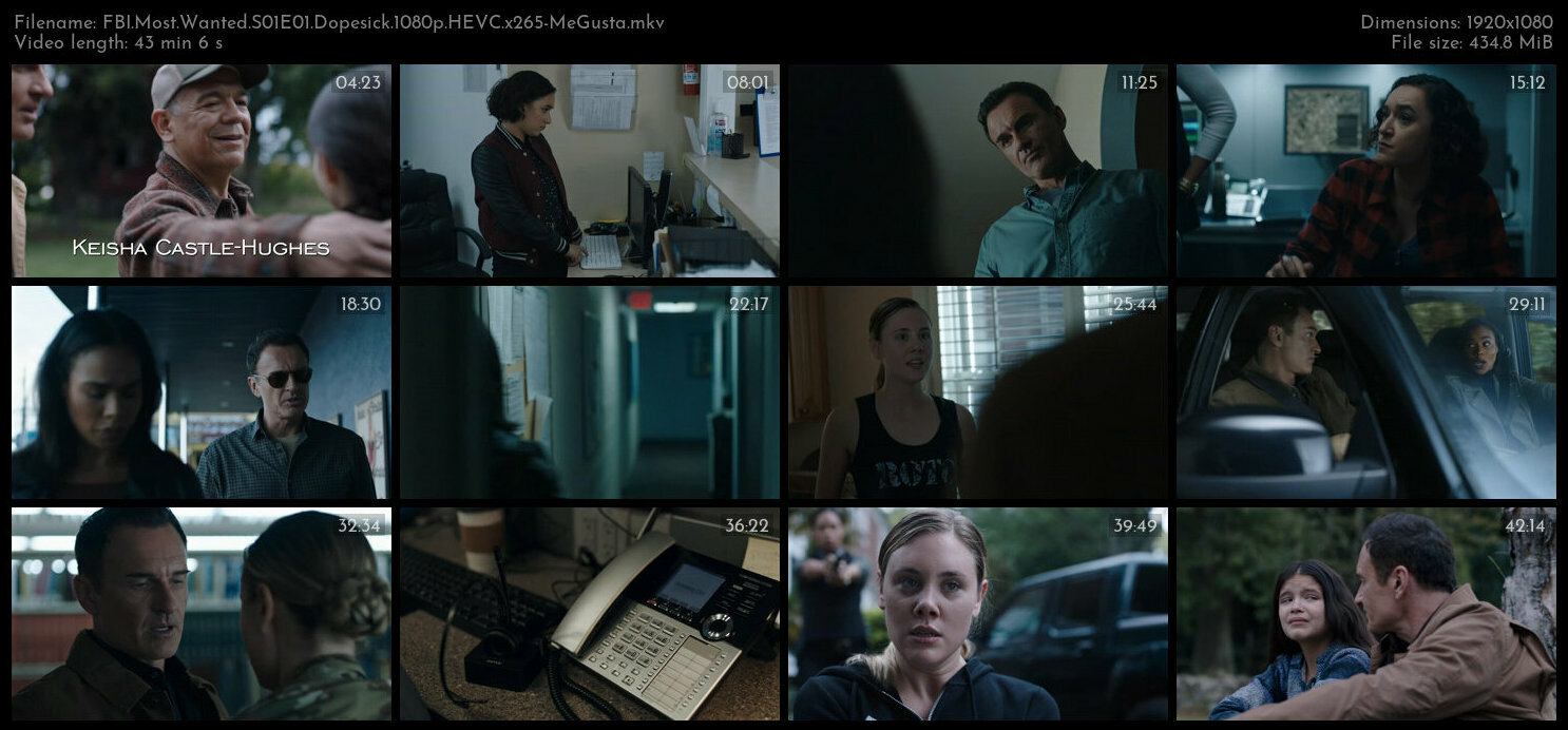 FBI Most Wanted S01E01 Dopesick 1080p HEVC x265 MeGusta TGx