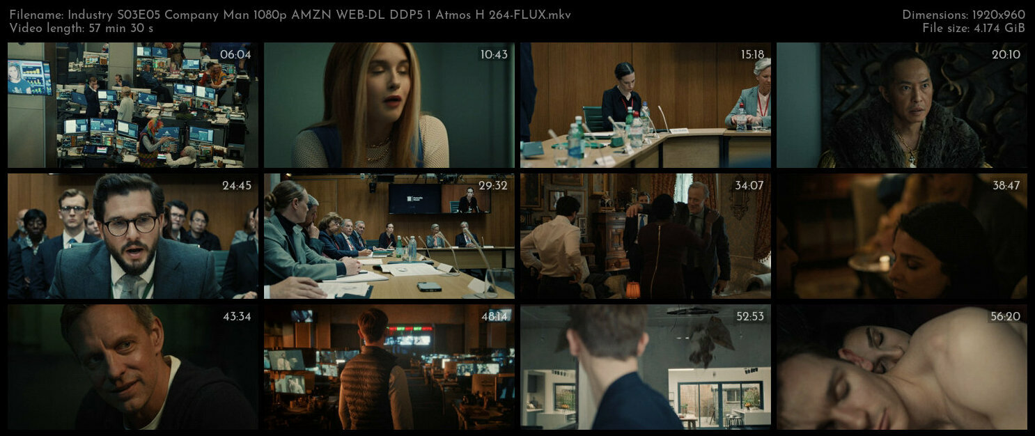 Industry S03E05 Company Man 1080p AMZN WEB DL DDP5 1 Atmos H 264 FLUX TGx