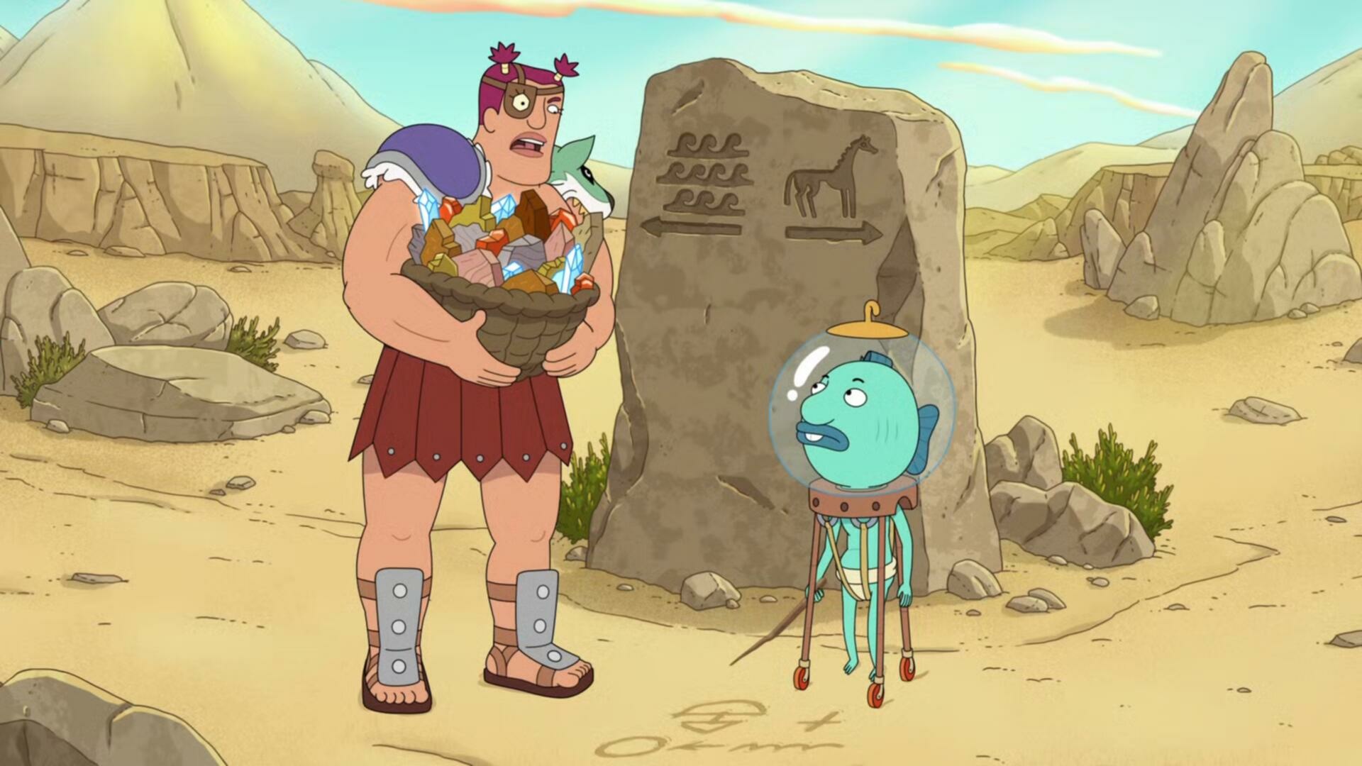 Krapopolis S02E01 1080p HEVC x265 MeGusta TGx