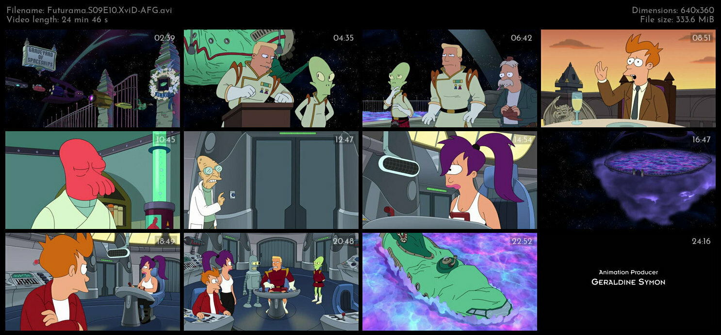 Futurama S09E10 XviD AFG TGx