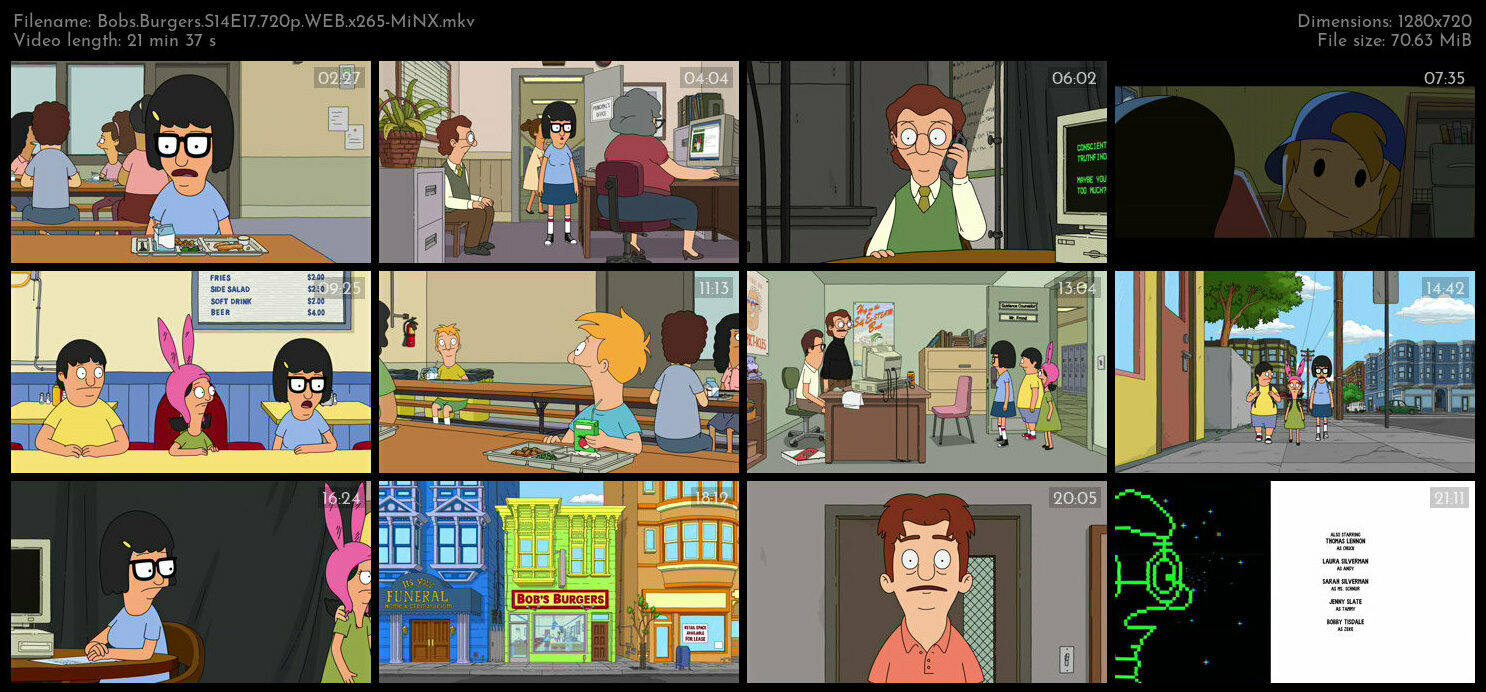 Bobs Burgers S14E17 720p WEB x265 MiNX TGx