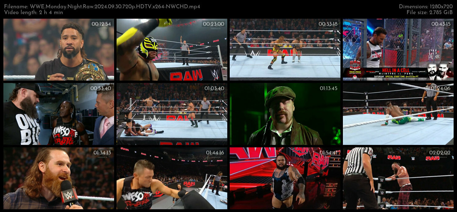 WWE Monday Night Raw 2024 09 30 720p HDTV x264 NWCHD TGx