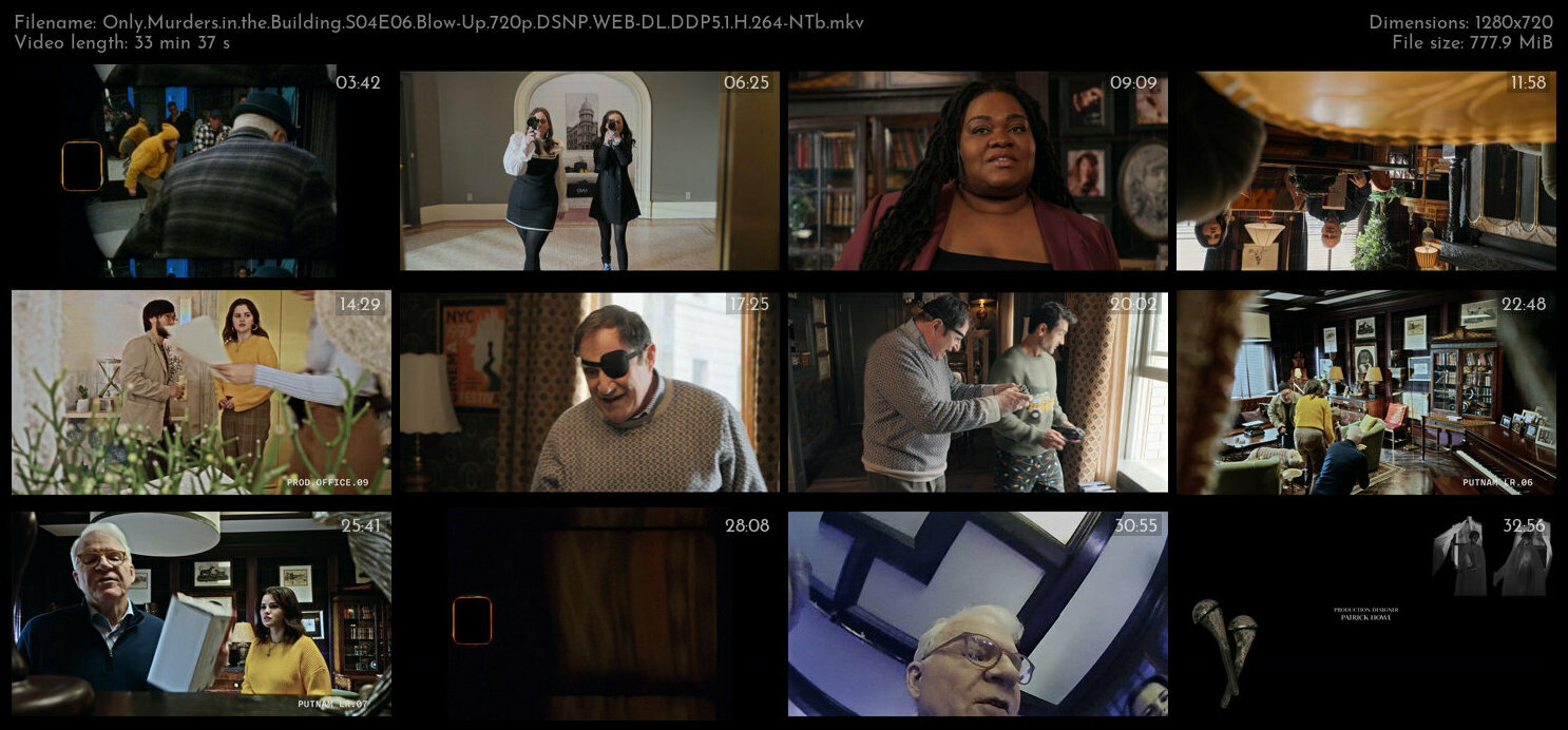 Only Murders in the Building S04E06 Blow Up 720p DSNP WEB DL DDP5 1 H 264 NTb TGx