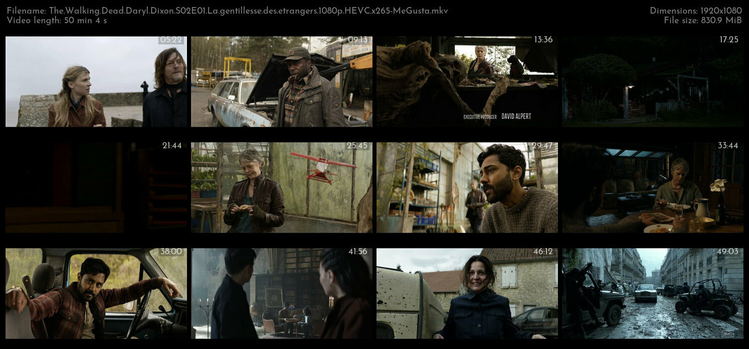 The Walking Dead Daryl Dixon S02E01 La gentillesse des etrangers 1080p HEVC x265 MeGusta TGx