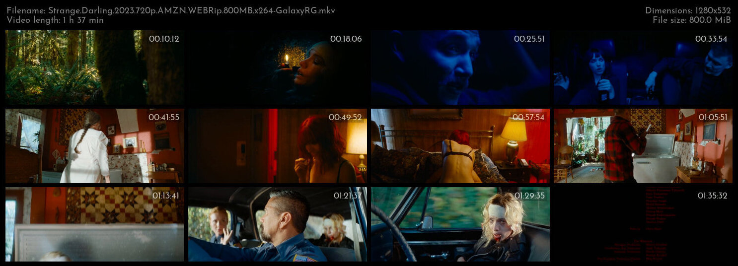 Strange Darling 2023 720p AMZN WEBRip 800MB x264 GalaxyRG