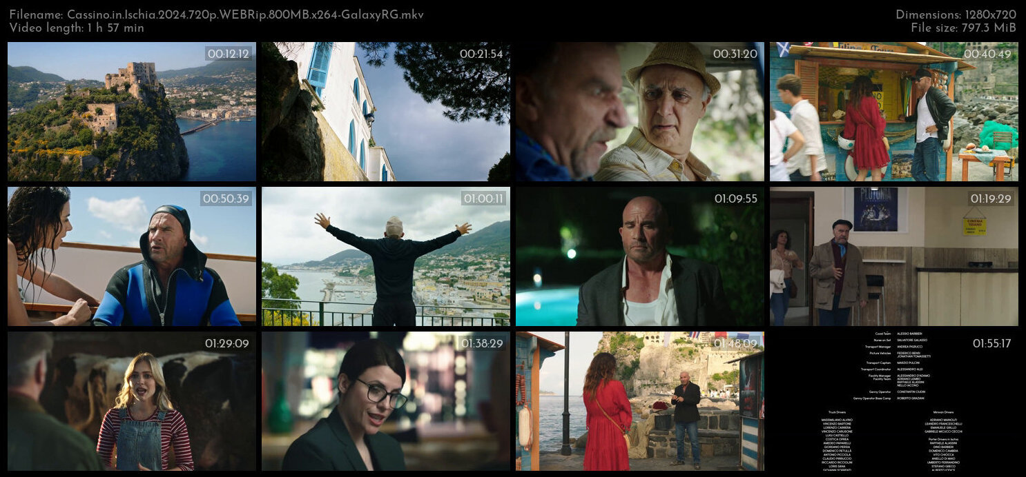 Cassino in Ischia 2024 720p WEBRip 800MB x264 GalaxyRG