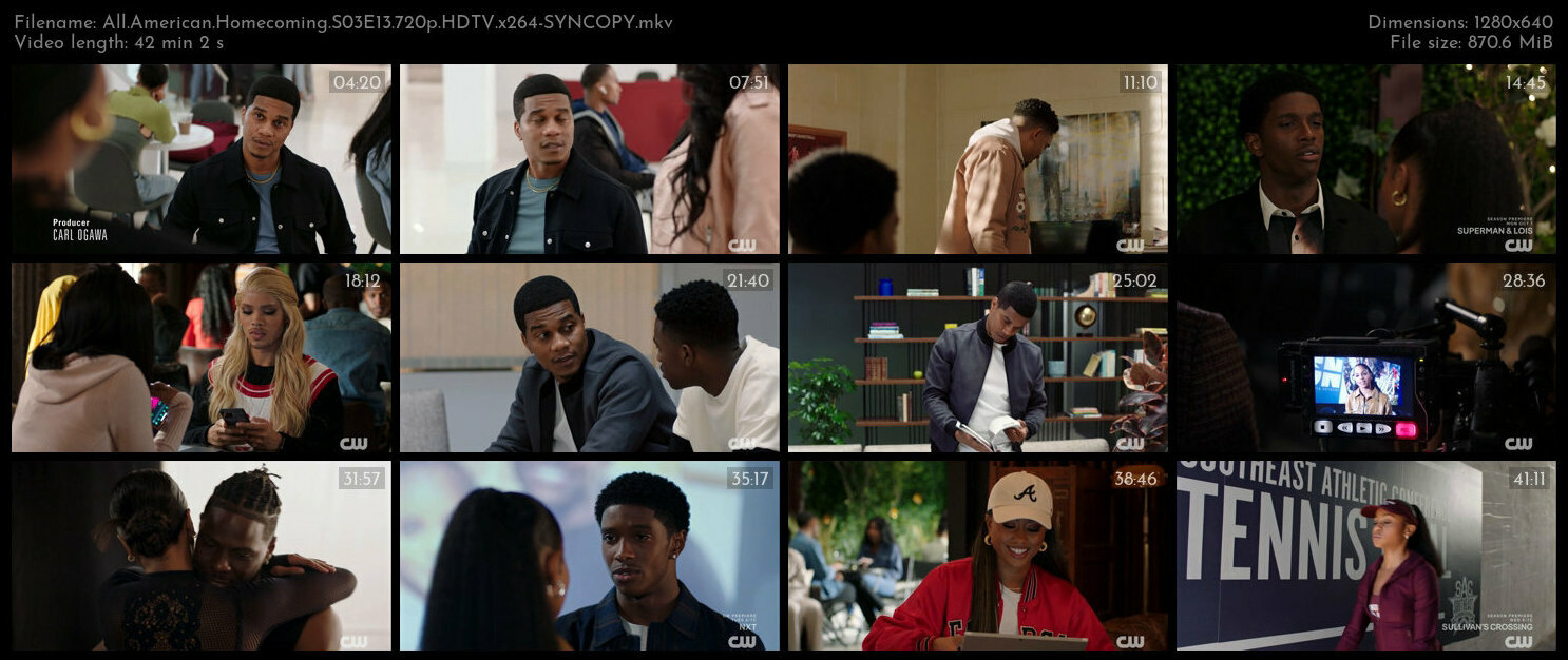 All American Homecoming S03E13 720p HDTV x264 SYNCOPY TGx