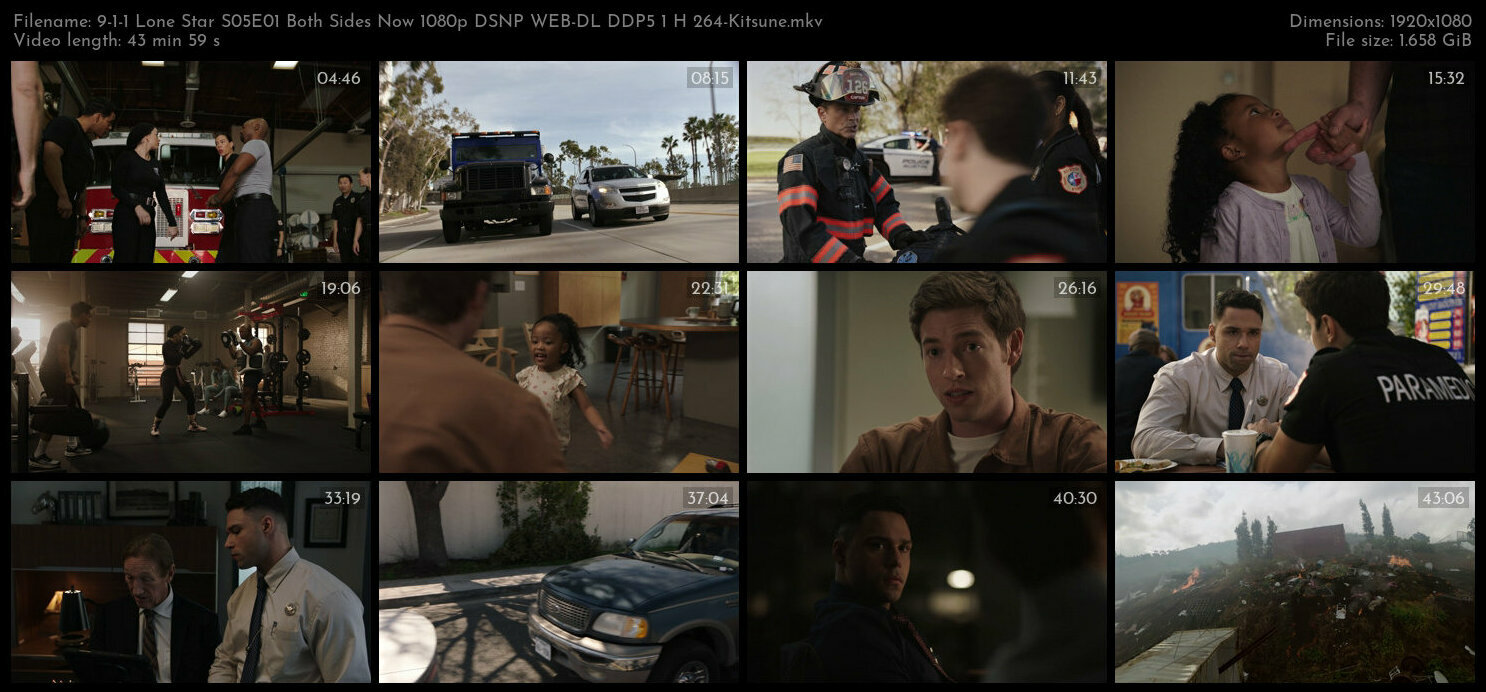 9 1 1 Lone Star S05E01 Both Sides Now 1080p DSNP WEB DL DDP5 1 H 264 Kitsune TGx